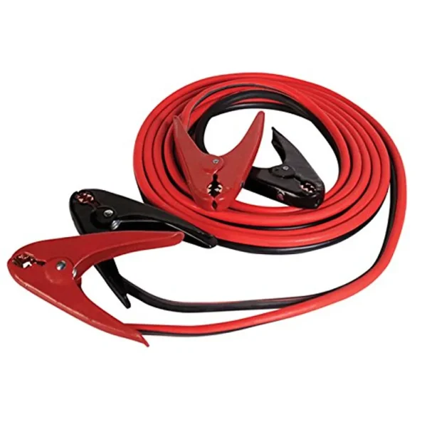FJC Professional 600 Amp Booster Cables with Parrot Clamps, 2 Gauge, 25 Feet (45245)