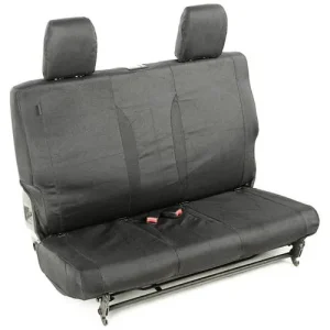 Rugged Ridge Elite Black Bench, 2 Passenger Seat Cover – 13266.01