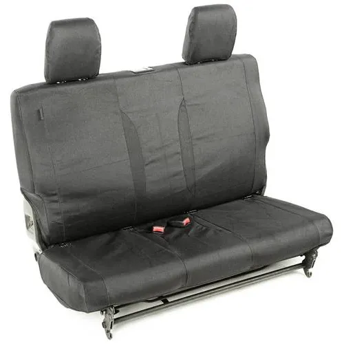 Rugged Ridge Elite Black Bench, 2 Passenger Seat Cover – 13266.01