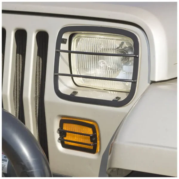 Rugged Ridge Euro Powder Coat Headlight Guard – 11230.02