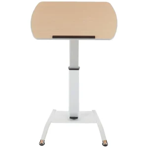 Luxor Workspaces Pneumatic Adjustable-Height Lectern (LX-PNADJ-LW) - view 2