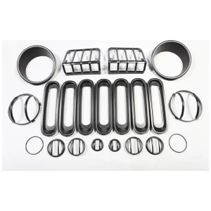 Rugged Ridge Euro Powder Coat Headlight Guard – 12496.05