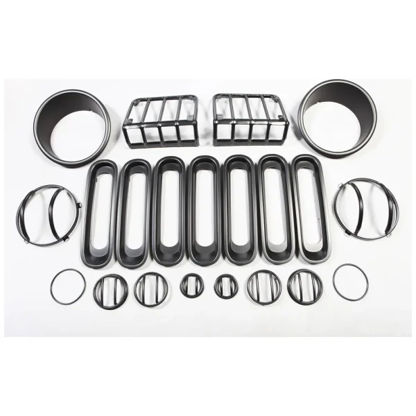 Rugged Ridge Euro Powder Coat Headlight Guard – 12496.05