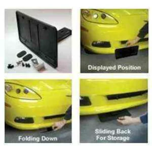 Race Sport Manual Hide-A-Way License Plate Holder (1003148) - view 2