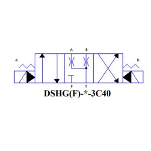 Yuken 5390 Directional Valve Pilot Operated (DSHG-06-3C40-A120-N-5390)