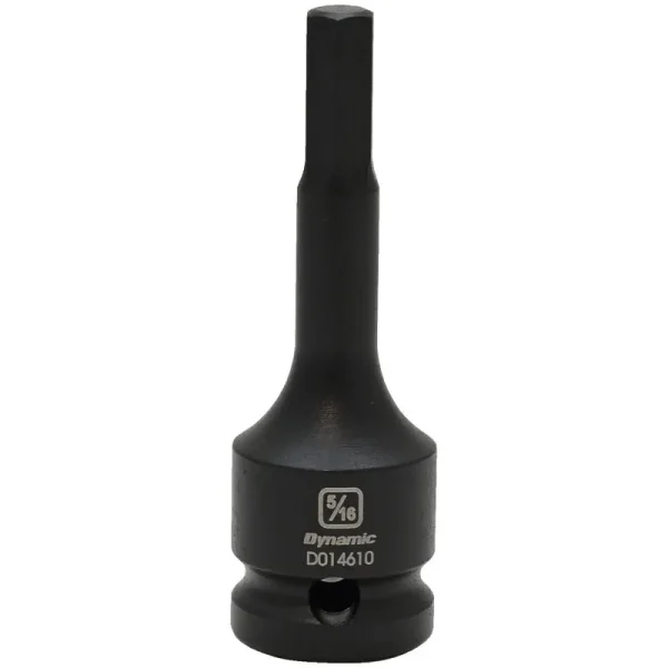 Dynamic Tools 1/2in. Drive SAE Hex Head 5/16in. Bit Impact Socket D014610