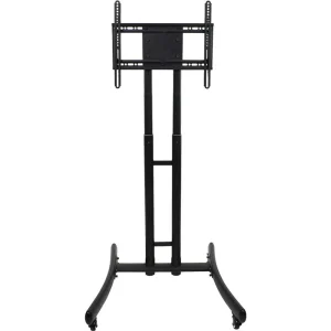 Luxor Workspaces Adjustable Height Rolling Tv Stand (FP1000)
