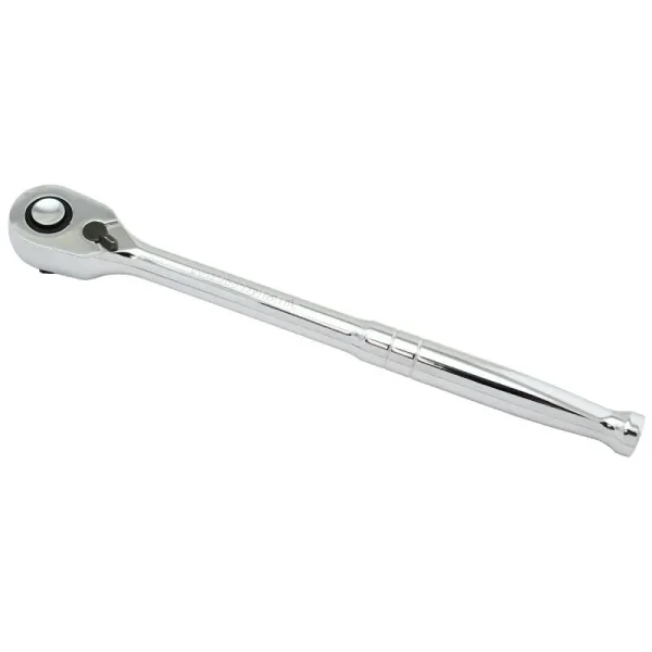 Dynamic Tools 1/2in. Drive 108-Tooth Chrome Ratchet D012309
