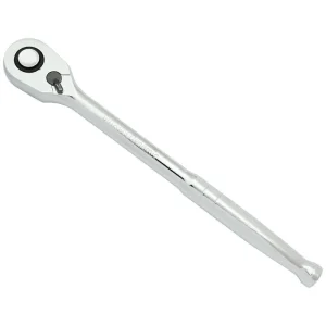 Dynamic Tools 1/2in. Drive 108-Tooth Chrome Ratchet D012309 - view 4