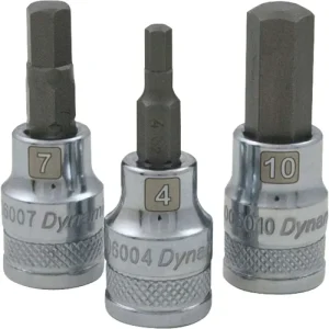 Dynamic Tools 3/8in. Drive 7 Piece Metric Standard Hex Socket Set 4mm – 10mm D010016 - view 4