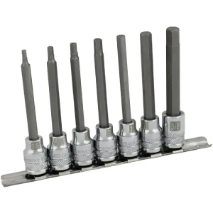 Dynamic Tools 3/8in. Drive 7 Piece SAE Long Hex Socket Set 1/8in. – 3/8in. D010015 - view 2