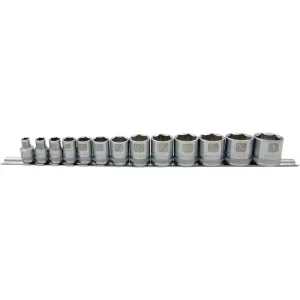 Dynamic Tools 3/8in. Drive 13 Piece 6 Point Standard SAE Socket Set 1/4in. – 1in. D010000 - view 2