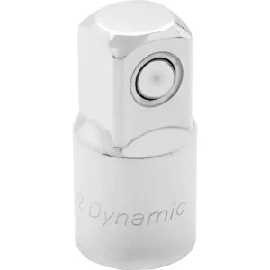 Dynamic Tools Adapter 3/8in. Female X 1/2in. Male Chrome Finish D005702