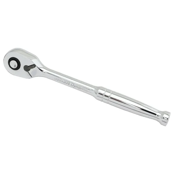 Dynamic Tools 3/8in. Drive 108-Tooth Chrome Ratchet D005309