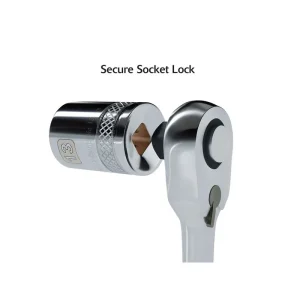 Dynamic Tools 3/8in. Drive 108-Tooth Chrome Ratchet D005309 - view 4