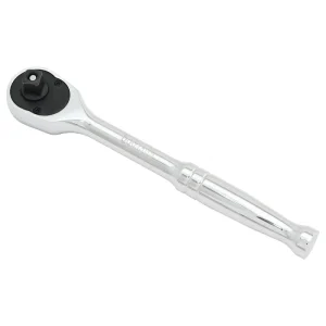 Dynamic Tools 1/4in. Drive 108-Tooth Chrome Ratchet D001309 - view 2
