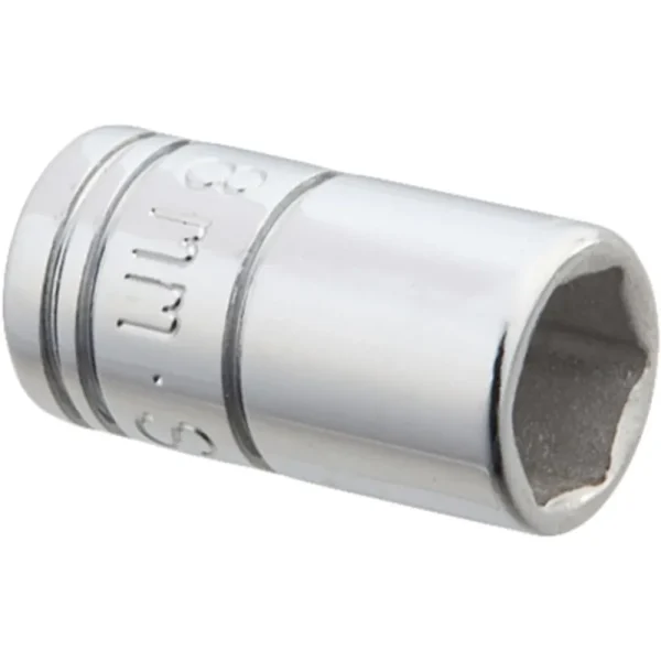 SK Tools 1/4-Inch Drive – 8Mm – Standard 6-Point Chrome Socket (40707)