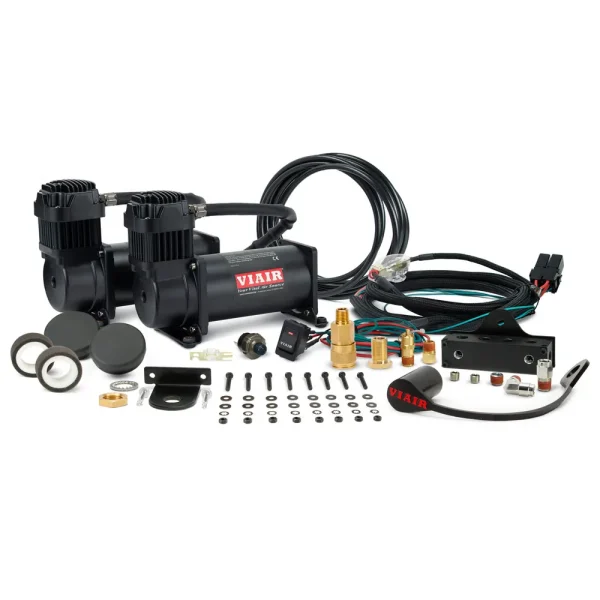 VIAIR Dual Stealth Black 400 Mounted System VMS (400DB01)