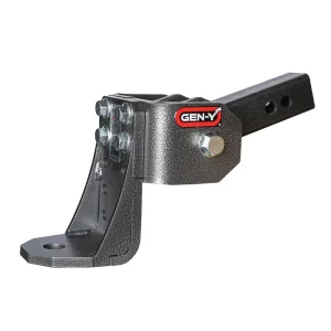 Gen-Y Hitch GLYDER TORSION-FLEX 2″ Shank 6″ drop .4K – .7K TW 7K Hitch & Ball Platform with 1″ Diameter Mounting Hole...