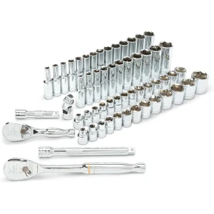 Gearwrench 80550 57 piece 3/8″ Drive 6 Point Socket Set - view 3
