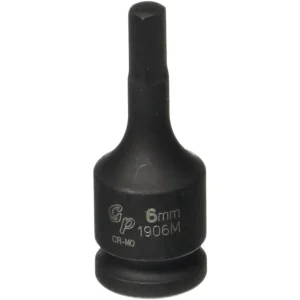 Grey Pneumatic 3/8″ Drive x 6mm Hex Driver Socket (1906M)