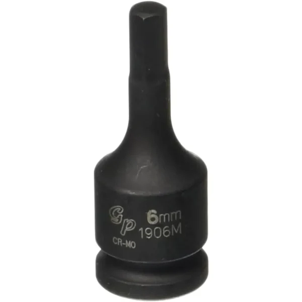 Grey Pneumatic 3/8″ Drive x 6mm Hex Driver Socket (1906M)