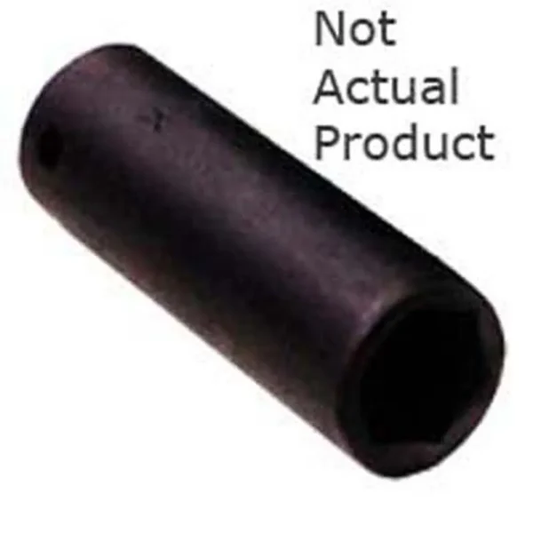 K Tool 32224 Impact Socket, 3/8″ Drive, 3/4″, 6 Point, Deep