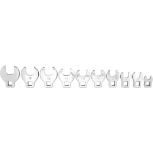 Gearwrench 81909 10 piece Metric Crowfoot Wrench Set