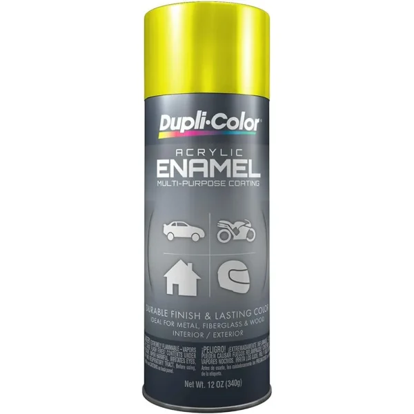 Dupli-Color 12 Oz. Aerosol Yellow Acrylic Enamel (DA1687)