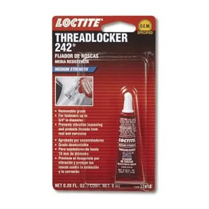 Loctite 6ML Medium Strength Threadlocker 242 (37418)