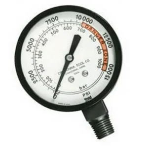 OTC 0-100 Ton 4-Scales Pressure Gauge (9651)