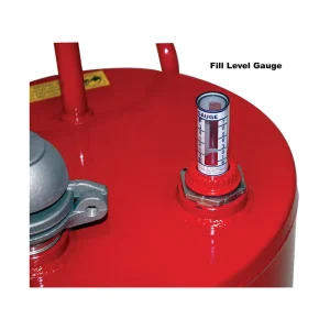 John Dow Industries 25-Gallon UL Listed Steel Gas Caddy with Pump (FC-25GC) - view 4