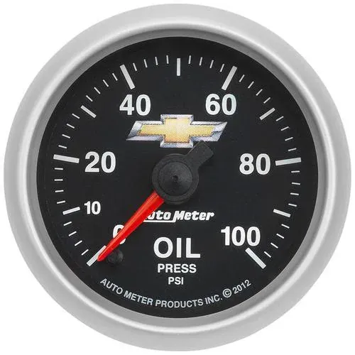 Auto Meter GM Performance 2-1/16 Inch Oil Pressure Gauge – 880447