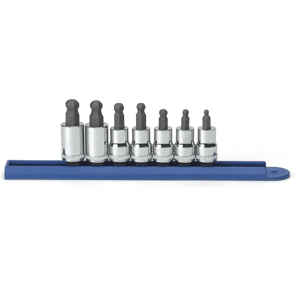 Gearwrench 80587 7 piece Ball Hex Set Stand 3/8″ Drive