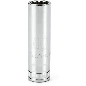 Gearwrench 80237 1/4″ Drive 12 point Deep Socket 10mm