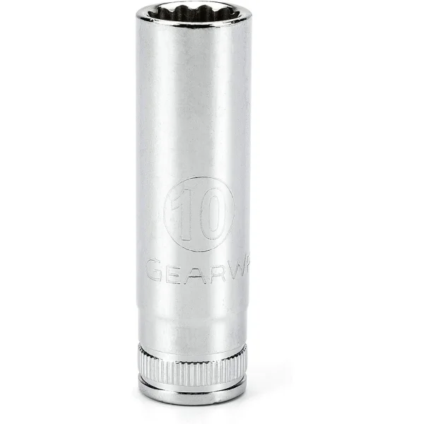 Gearwrench 80237 1/4″ Drive 12 point Deep Socket 10mm
