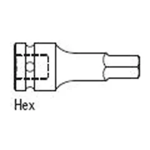 Sunex 1/2″ Dr. 12 mm Hex Drive Impact Socket (26496) - view 2