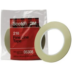 3M 3/32″ x 60 Yards Scotch Fine Line Tape 218 (6308)