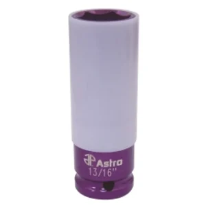 Astro Pneumatic Impact Socket with Chrome Protective Plastic Sleeve (7870-1316)