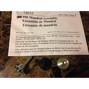 3M 1-3/4″ X 1/4″ X 1″ Unitized Wheel Mandrel 990 (15012) - view 2