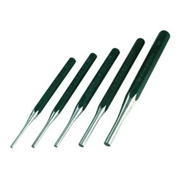 ATD Tools 762 Roll-pin Punch Set, 5 pc.