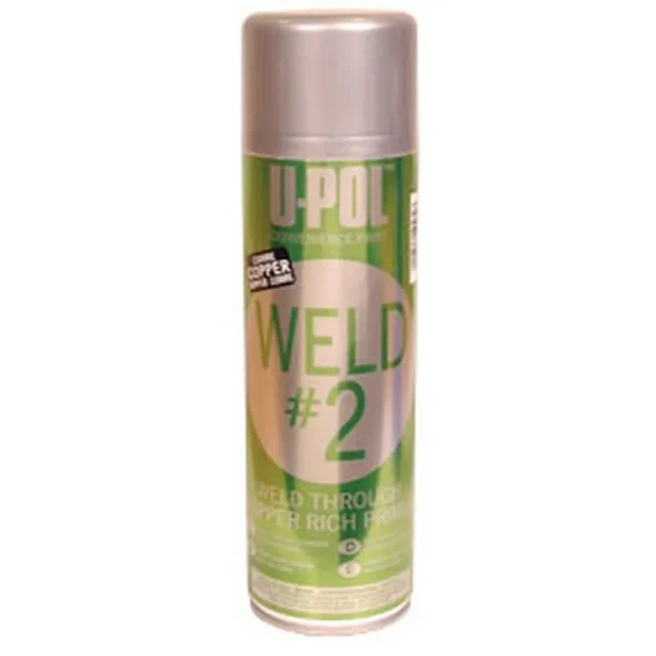 U-POL Products UP0768 Weld #2 Copper – Weld Through Copper Primer, Aerosol