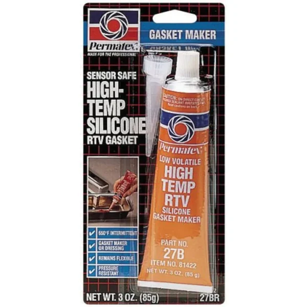 Permatex Sensor-Safe High-Temp RTV Silicone Gasket Maker 3 oz (81422)