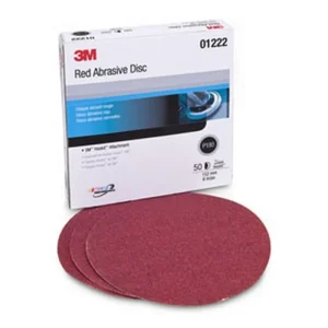 3M 6″ P180 Hookit Red Abrasive Disc 316U (1222)