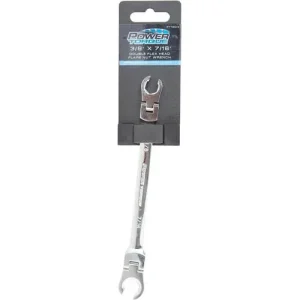 Power Torque 3/8, 7/16 Inch Double Flexible Flare Nut Wrench – GM0025