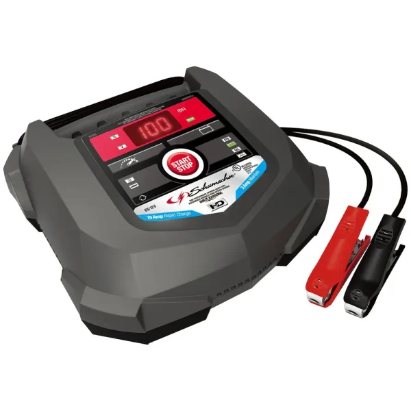Schumacher 15 Amp 6, 12 Volt Battery Charger – SC1323