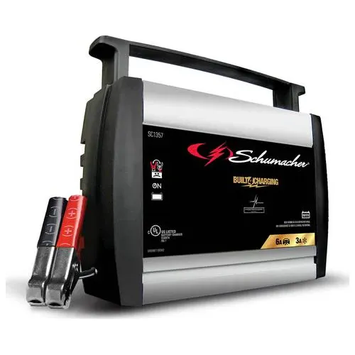 Schumacher 6 Amp 6, 12 Volt Battery Charger – SC1357