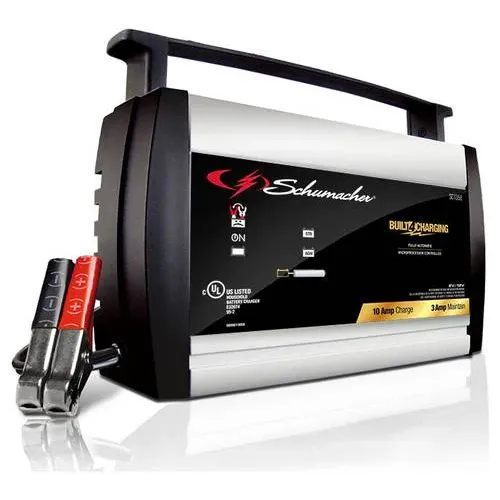 Schumacher 10 Amp 6, 12 Volt Battery Charger – SC1358