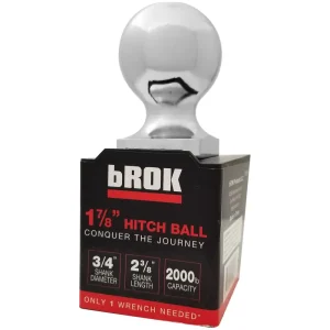 bROK Products 1-7/8 Inch Hitch Ball – 32939