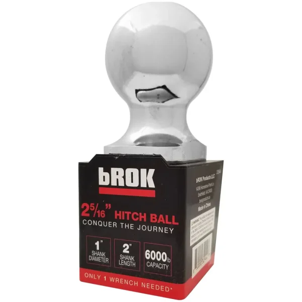 bROK Products 2-5/16 Inch Hitch Ball – 32944